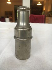 Vintage Metal Silver Plated Medicine Or Perfume Travelling Bottle Holder