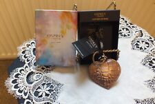 Osprey Heart Keyring Rose Gold