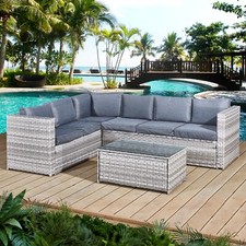 Garden Furniture Rattan Corner