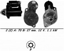 Genuine WAI Starter Motor for