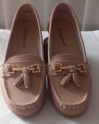Boulevard ladies beige tassel - beige,