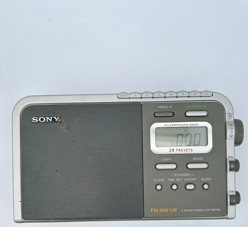 Sony icf m770l - sony, icf-m770l