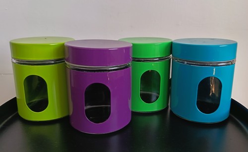 Coloured glass twist - coloured,
