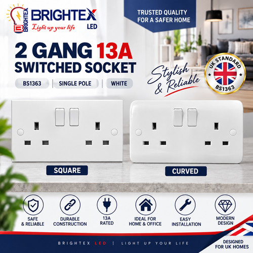 Gang 13a switched wall - 13a,