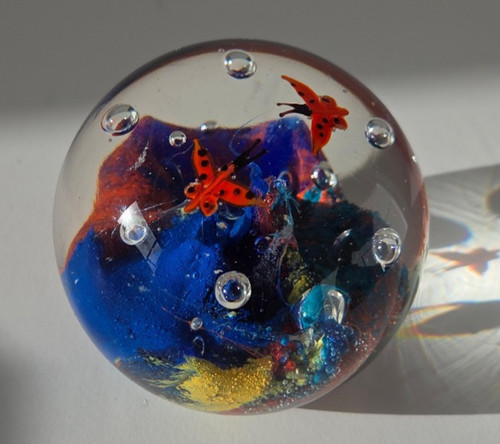 Waves and flying - flying, fish