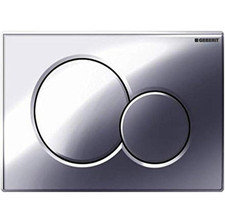 Dual Flush Plate Actuator For Sigma Cistern Chrome Toilet 