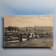 Pit More Postcard C1910 Real Photo Suffolk Locks Canal Lock Lock Keepers House