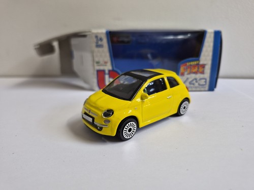 Burago street fire fiat 500 - fire,