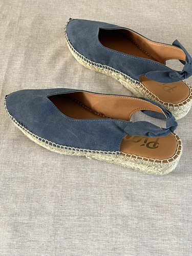 Picon suede slingback - suede, blue