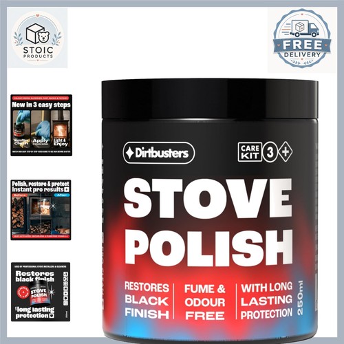 Stove polish for log burners - log, &