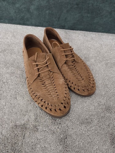 Zara tan suede - zara, woven