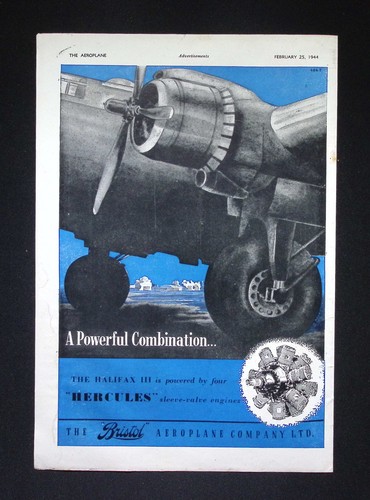 Original 1944 advert bristol - original,
