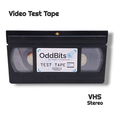 OddBits Video Test Tape - VHS