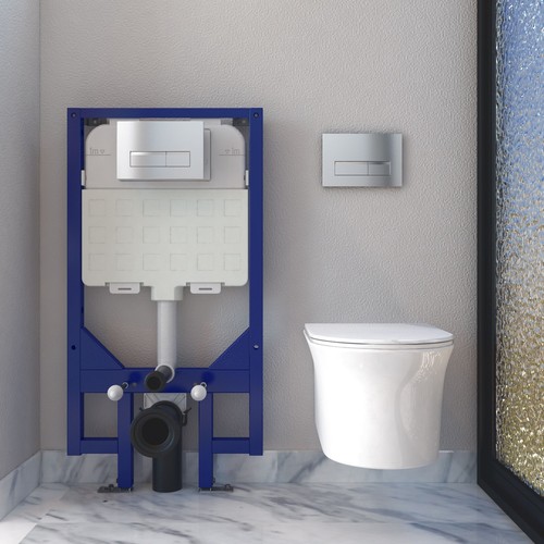 Bathroom rimless wall hung - rimless,