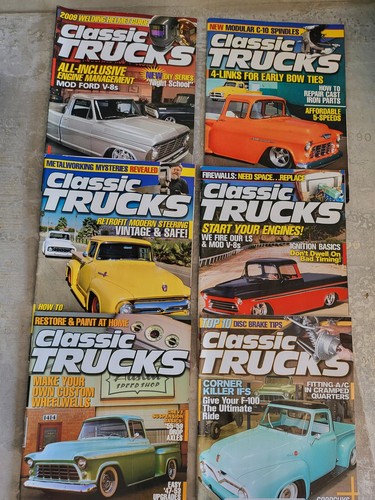 Classic trucks magazines lot - magazines,