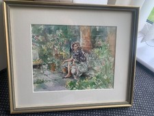 FRAMED ART PRINT THE GARDNERS CORNER BY GORDON KING SOLOMON & WHITEHEAD