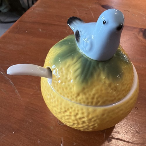 Anthropologie blue bird sugar - blue,