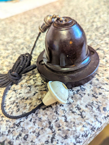 Bakelite brown dolly light - brown,