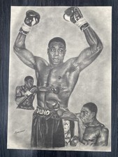 Frank Bruno A2 Boxing Poster