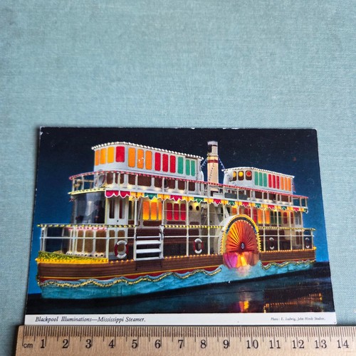 Vintage postcard blackpool - postcard,