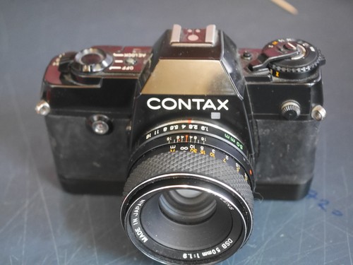 Contax 137 quartz film - film, slr