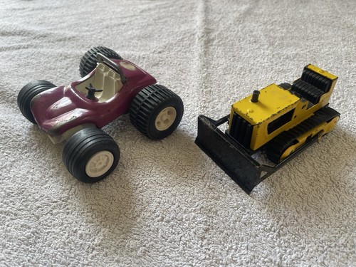 Tonka yellow digger - &,