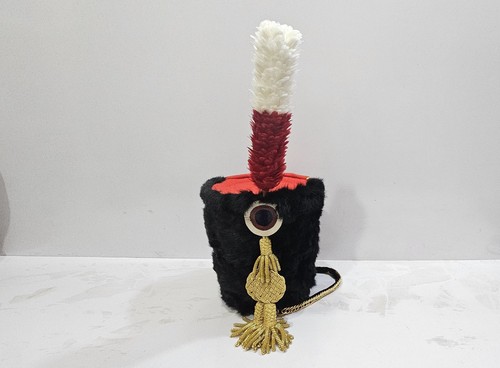 Colback busby hussar red and - busby,