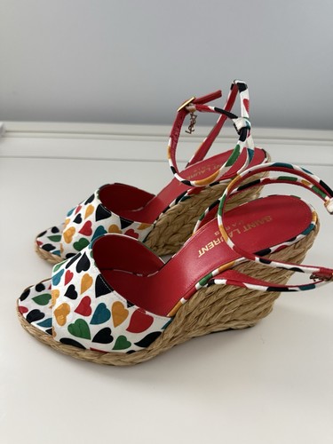 Ysl saint laurent wedge shoes - ysl,