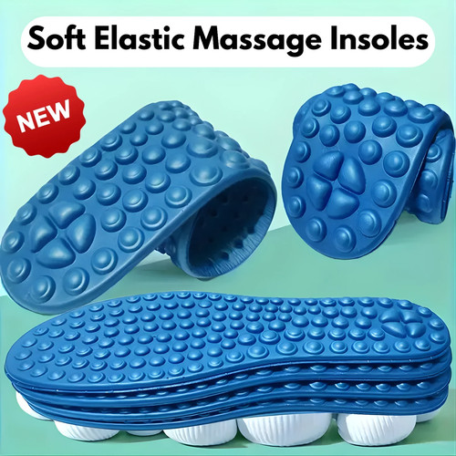 Pairs foot massage insoles - pairs,