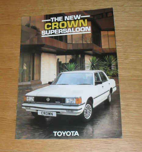 Toyota crown super saloon - crown,