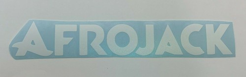 Afrojack logo die cut vinyl - logo,