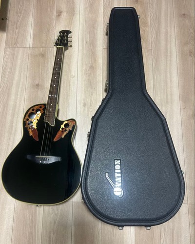 Ovation acoustic guitar hard - ovation,