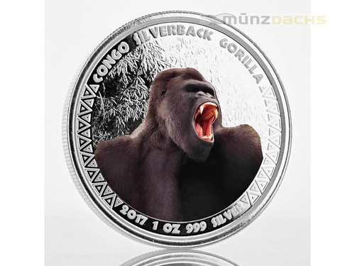 5000 francs silverback - francs, gorilla