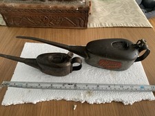 2x Vintage Oil Cans Braime