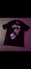 Stussy Black Tee With Dice