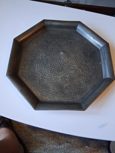 Art deco pewter - pewter, tray