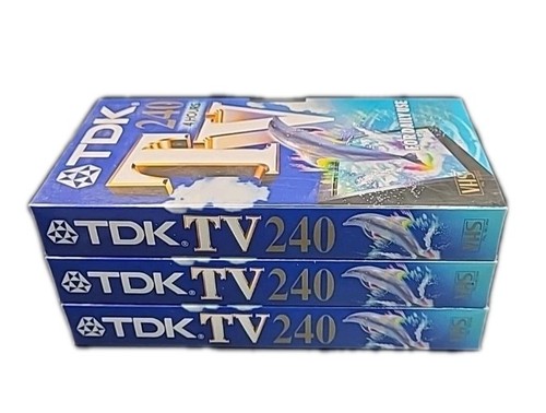 Tdk 240 blank 4 hour - 3,