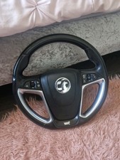 Vauxhall Astra Also Fits Zafira Tourer Vxr Steering Wheel In Leather