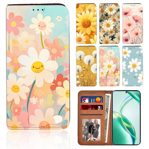 Daisy garden art leather stand - art,