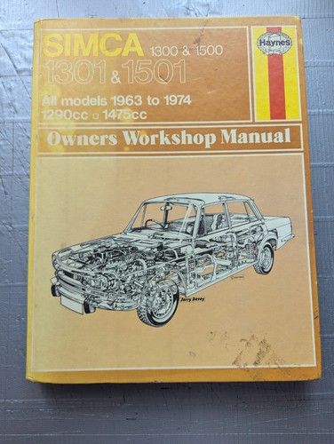 Simca 1300 1301 1500 - 1300,, 1500,