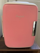 Cooluli Classic 4L Mini Fridge in Pink/White - Used