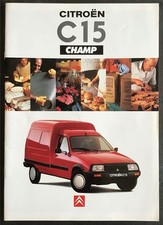 CITROEN C15 CHAMP VAN Sales