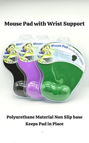 Ergonomic gel mouse pad with - ergonomic,
