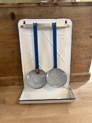 Vintage french white and blue - vintage,