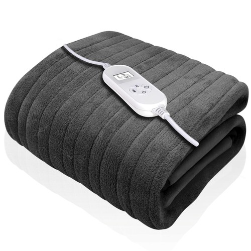 Electric heated throw blanket - heated,