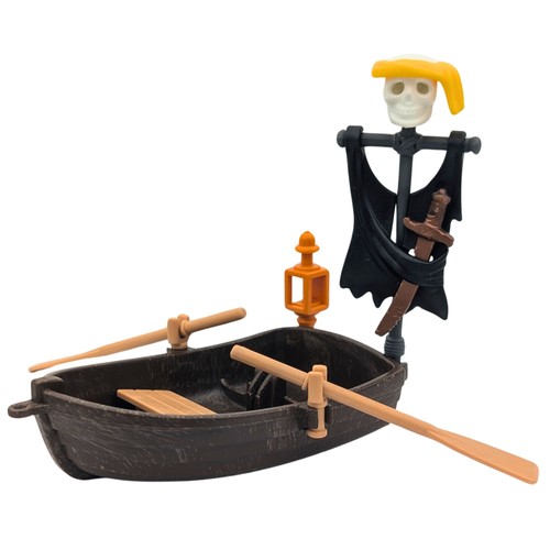 Playmobil brown boat - , oars