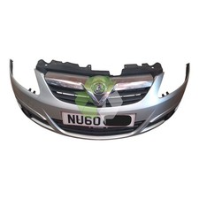 VAUXHALL CORSA SXI A/C MK3 FRONT BUMPER STAR SILVER 2AU (157) 2006-2011
