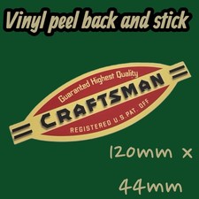 CRAFTSMAN vinyl sticker tool