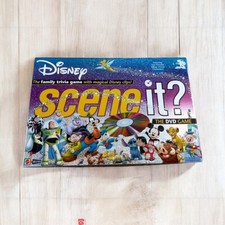 Disney Scene It Board Game The Family Trivia DVD Game Mattel Complete Big Box