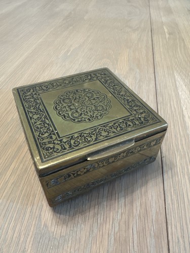 Antique art deco brass covered - art,